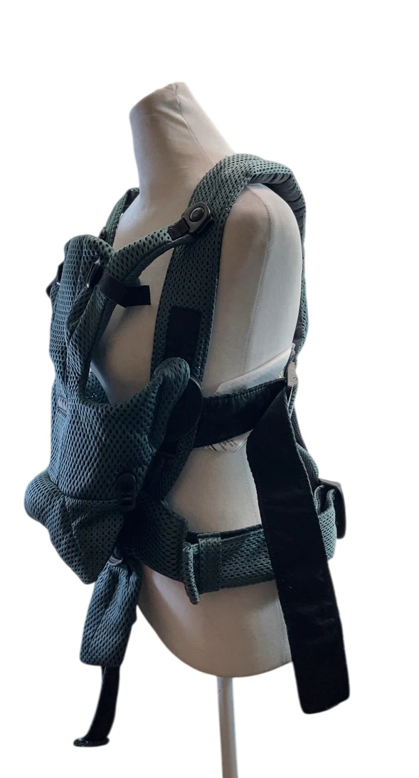 BabyBjorn Baby Carrier Free 3D Mesh, Sage Green - Image 4