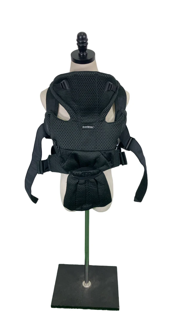 BabyBjorn Baby Carrier Free 3D Mesh, Black