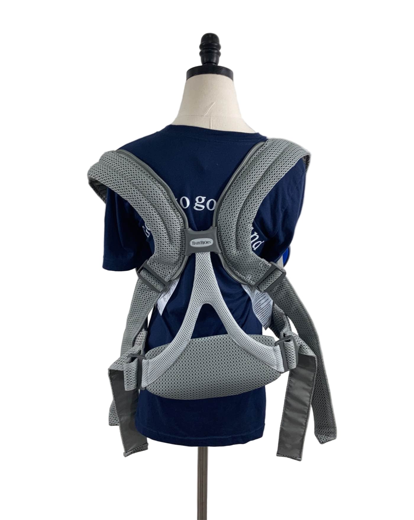 BabyBjorn Baby Carrier Free 3D Mesh, Grey - Image 3