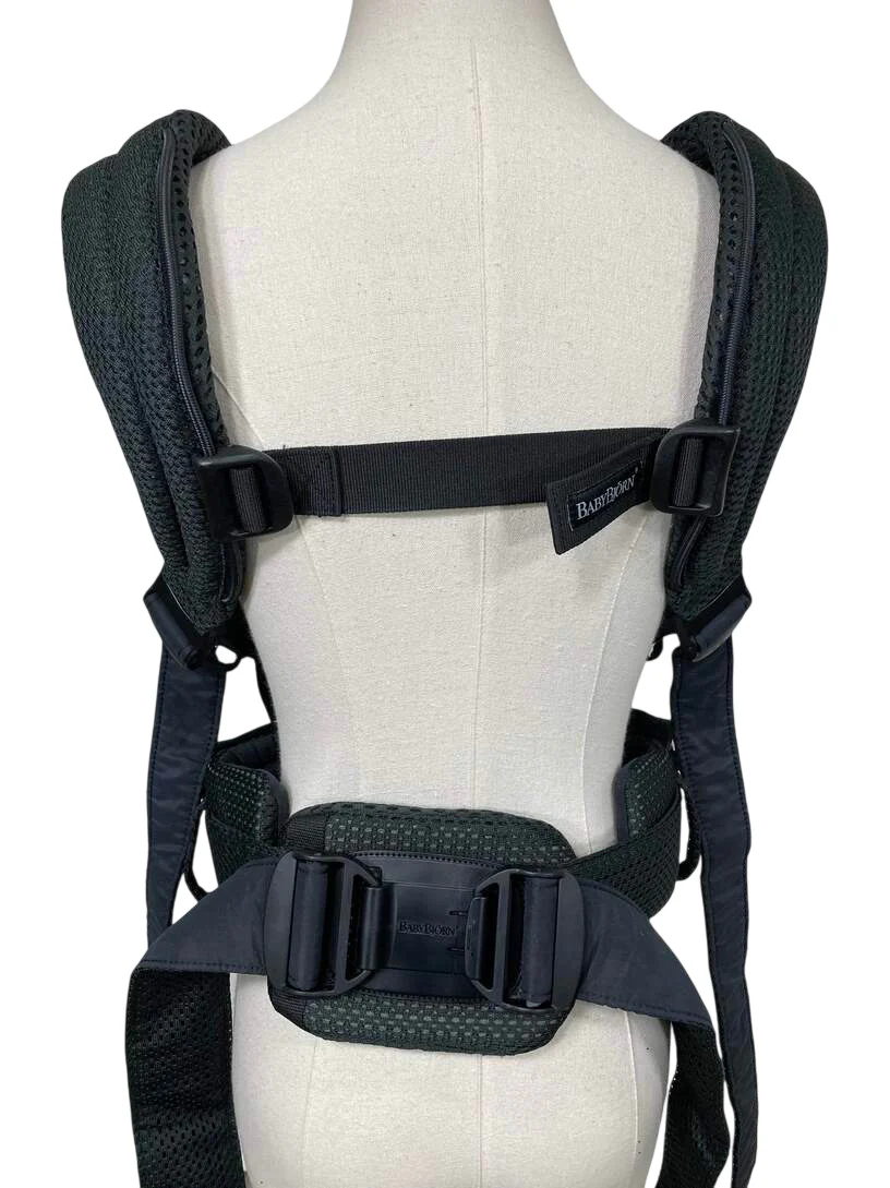 BabyBjorn Baby Carrier Harmony, 3D Mesh, Black - Image 3