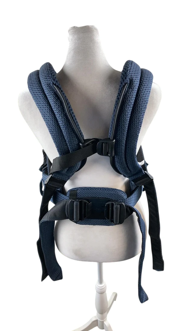 BabyBjorn Baby Carrier Harmony, 3D Mesh, Navy Blue - Image 4