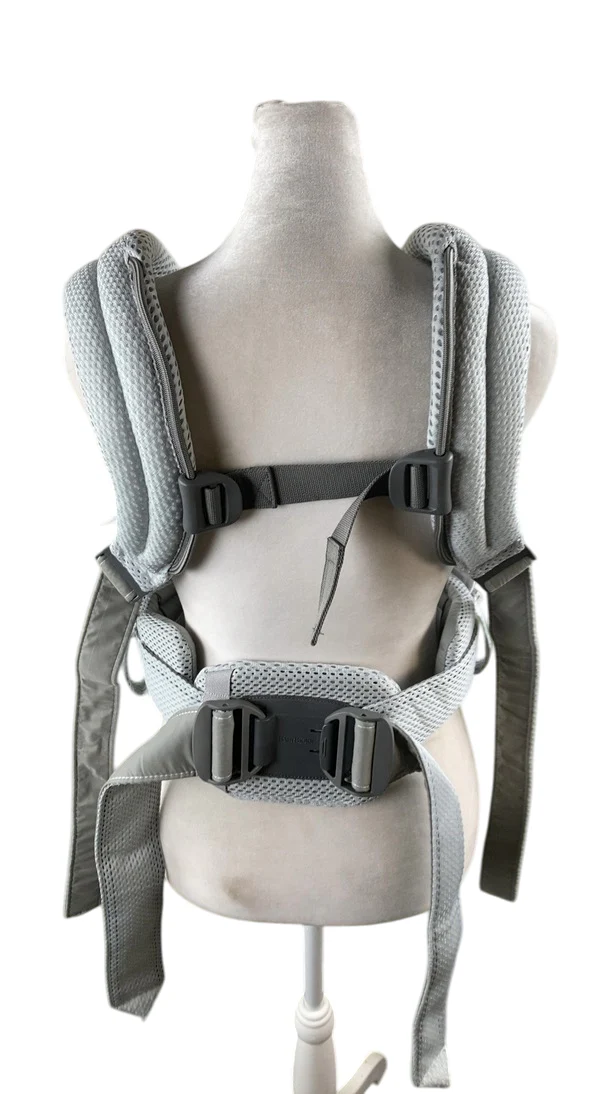 BabyBjorn Baby Carrier Harmony, 3D Mesh, Silver - Image 3