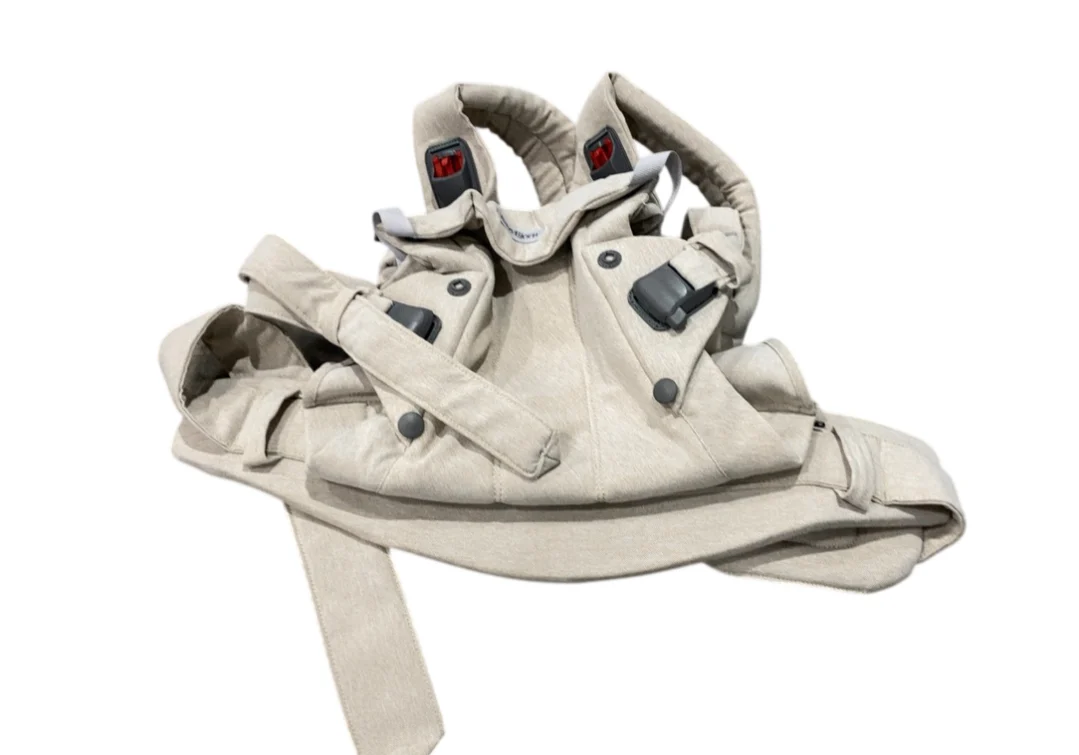 BabyBjorn Baby Carrier Harmony, Light Beige, Woven Mélange - Image 2