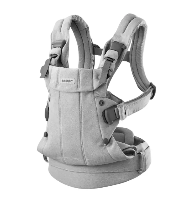 BabyBjorn Baby Carrier Harmony, Light Gray, Woven Mélange