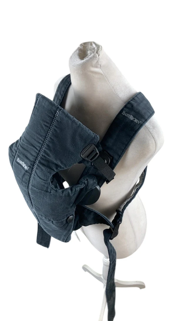 BabyBjorn Baby Carrier Mini, Black Cotton - Image 5