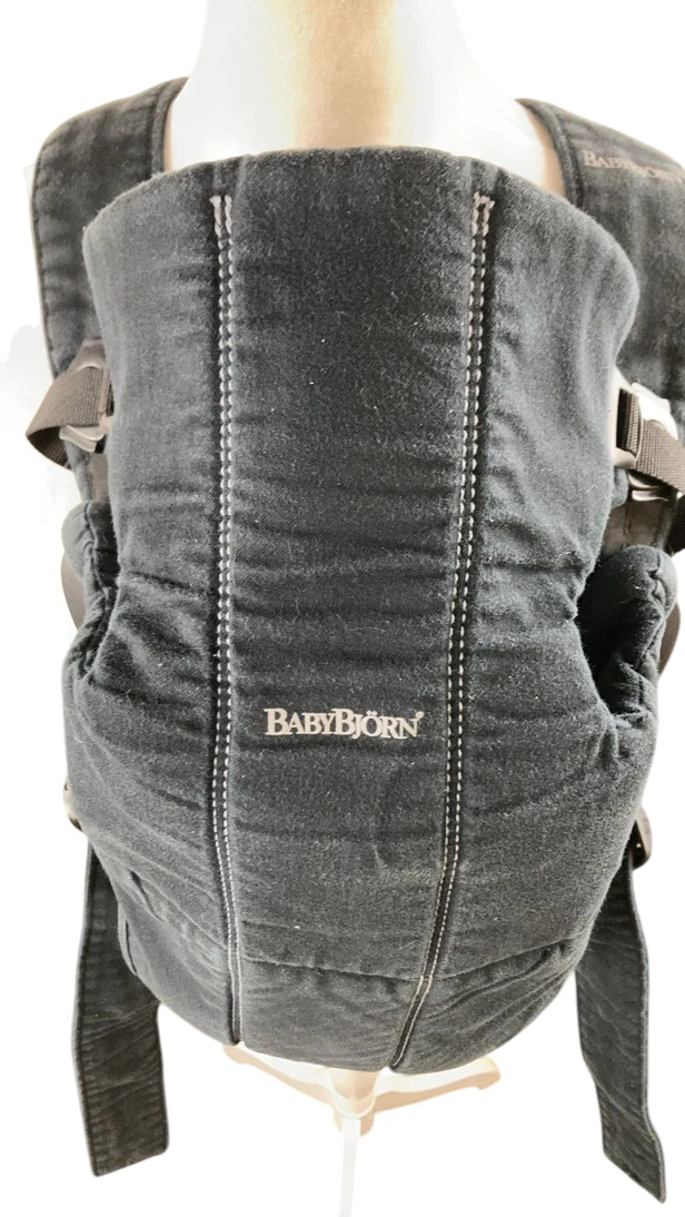 BabyBjorn Baby Carrier Mini, Black Cotton - Image 6