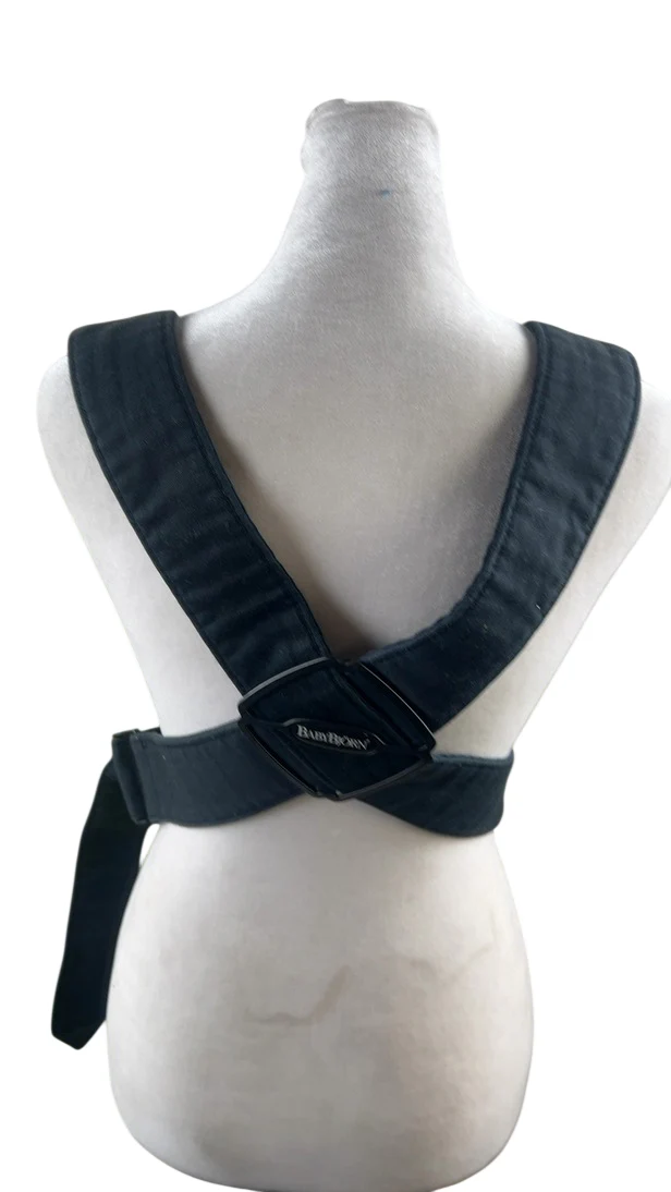 BabyBjorn Baby Carrier Mini, Black Cotton - Image 4