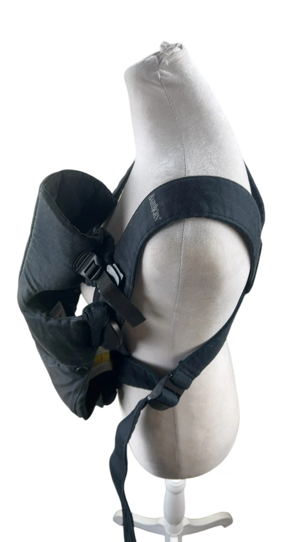 BabyBjorn Baby Carrier Mini, Black Cotton - Image 5