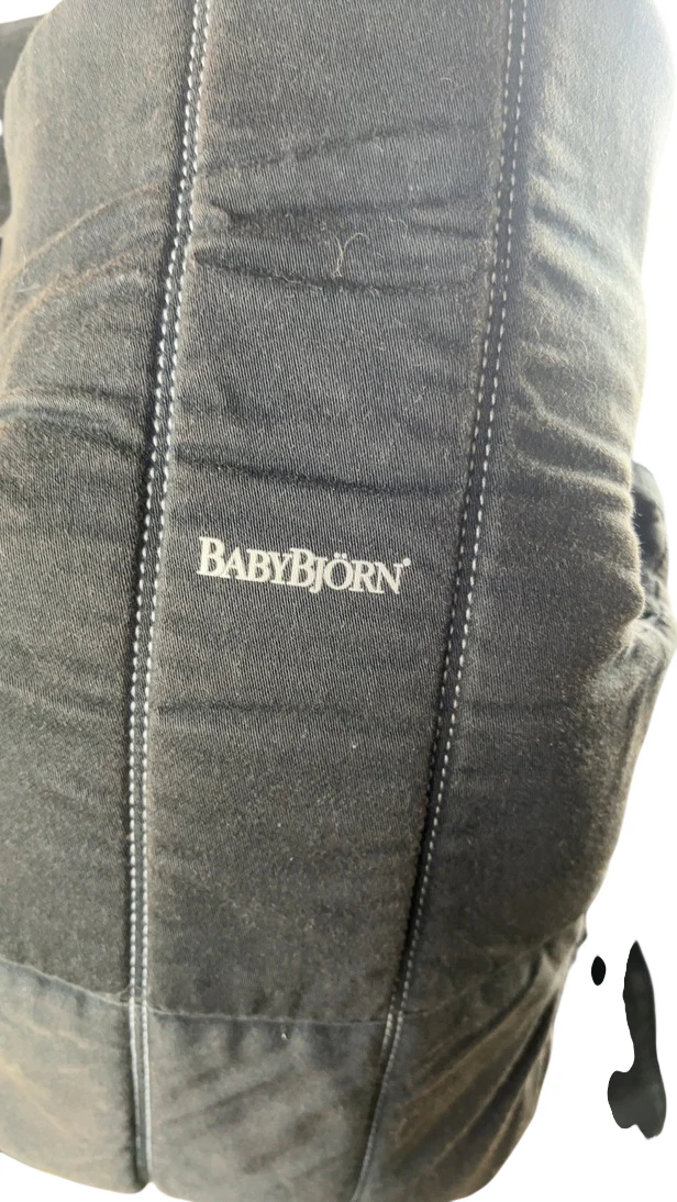 BabyBjorn Baby Carrier Mini, Black Cotton - Image 6