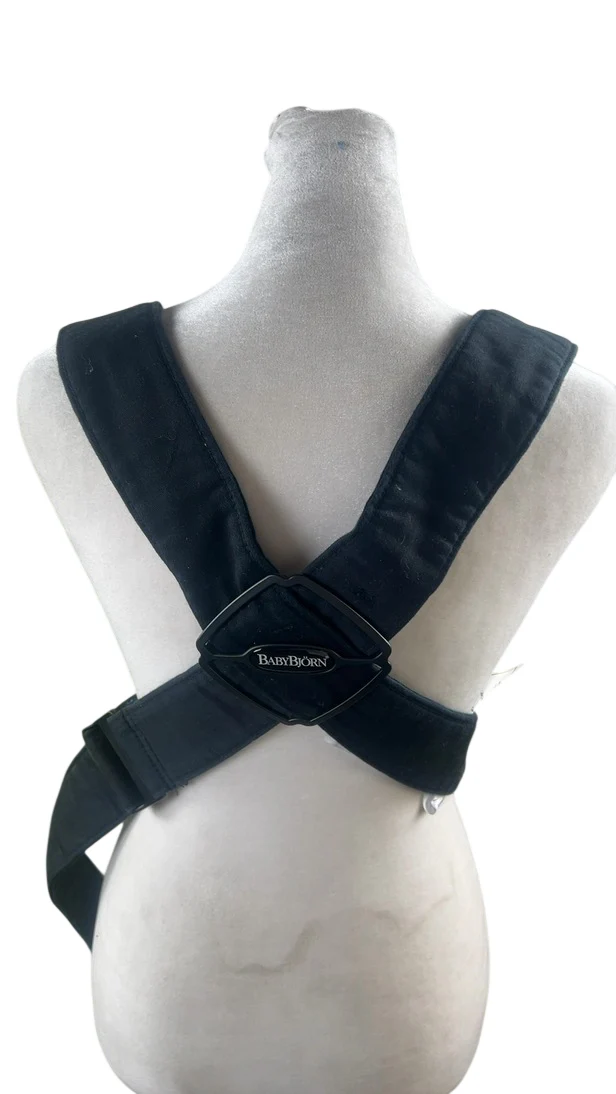 BabyBjorn Baby Carrier Mini, Black Cotton - Image 3