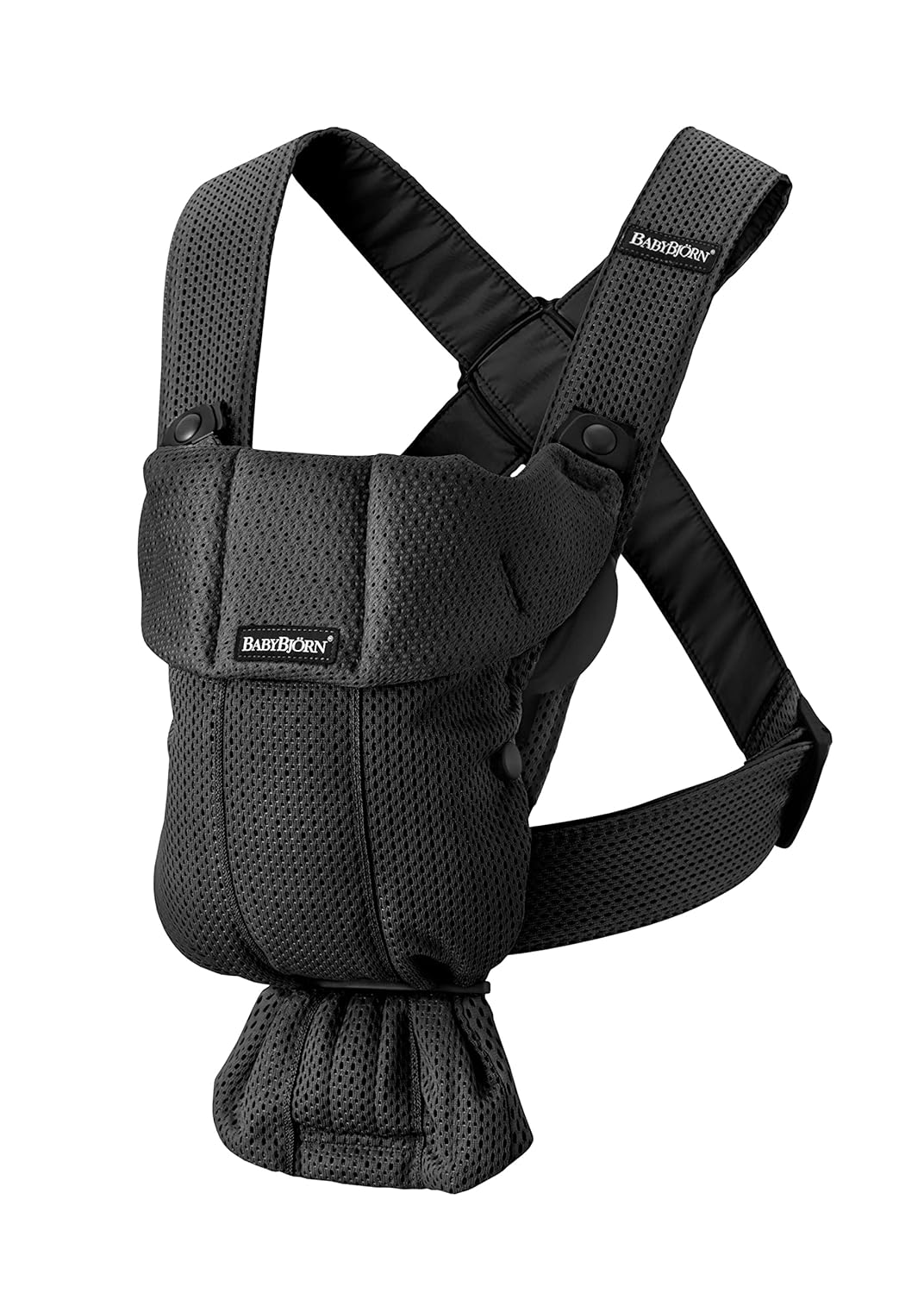 BabyBjorn Baby Carrier Mini, Black 3D Mesh - Image 2