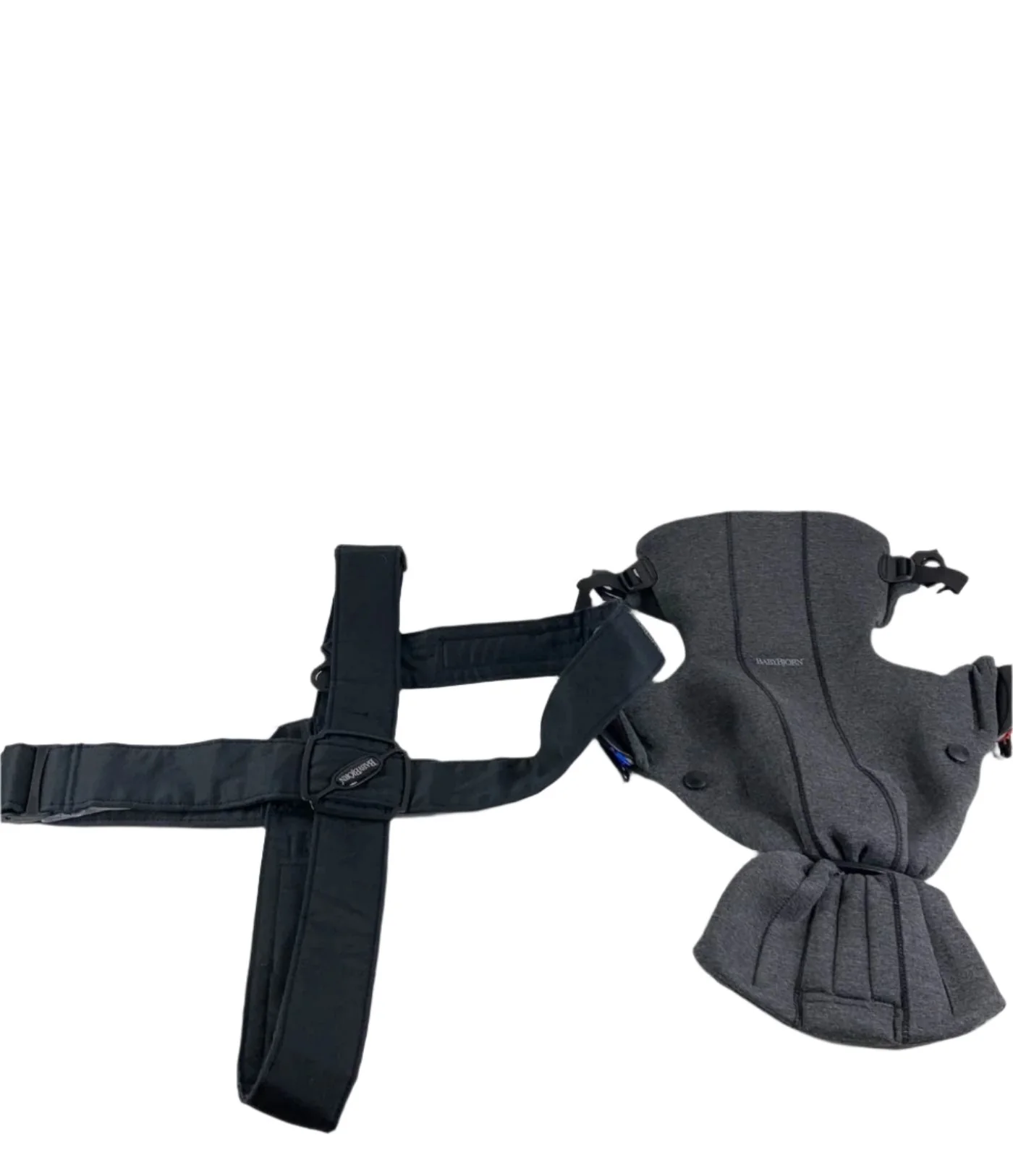 BabyBjorn Baby Carrier Mini, Charcoal Gray 3D Jersey - Image 3