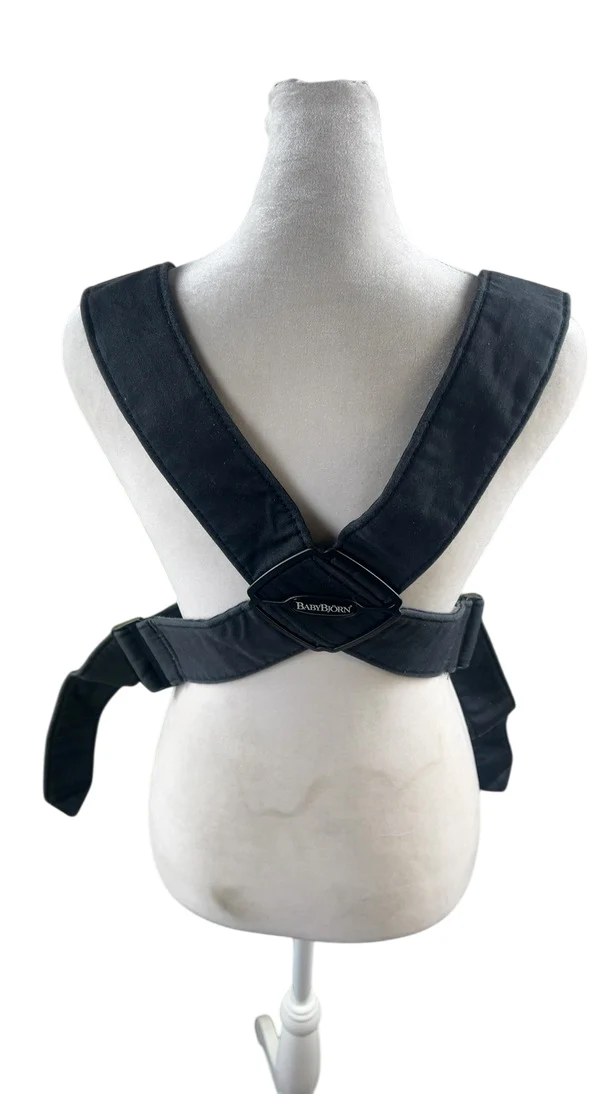 BabyBjorn Baby Carrier Mini, Charcoal Gray 3D Jersey - Image 3
