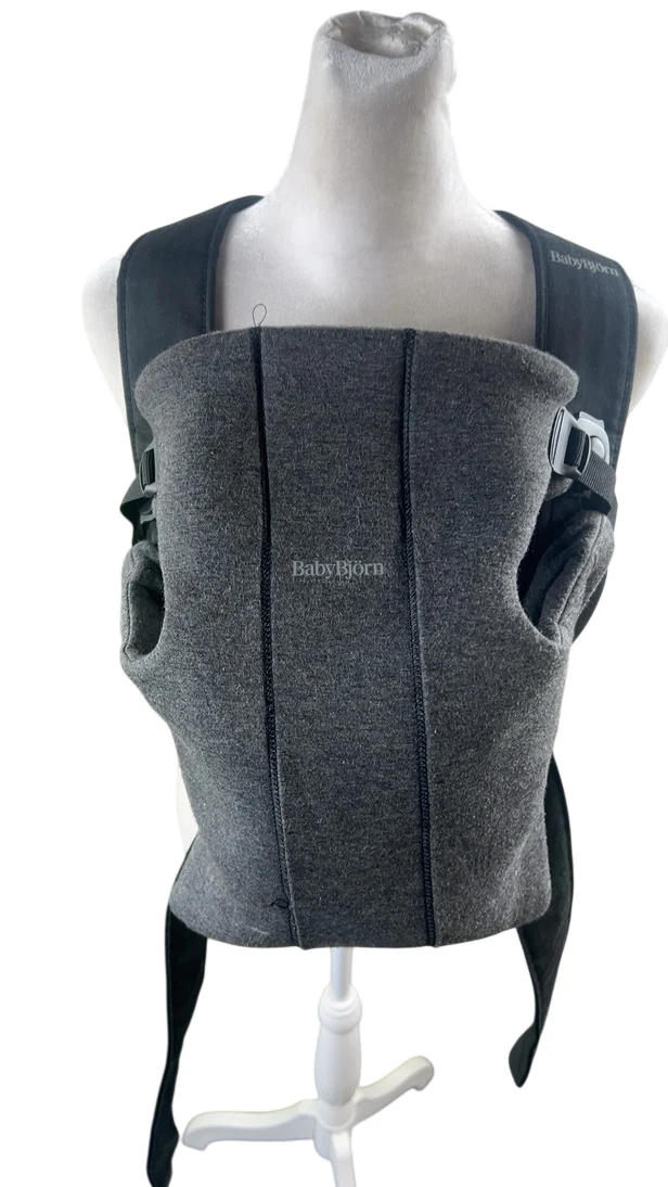 BabyBjorn Baby Carrier Mini, Charcoal Gray 3D Jersey