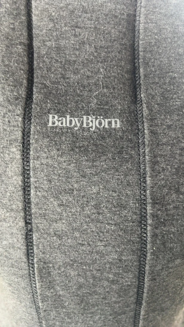 BabyBjorn Baby Carrier Mini, Charcoal Gray 3D Jersey - Image 6