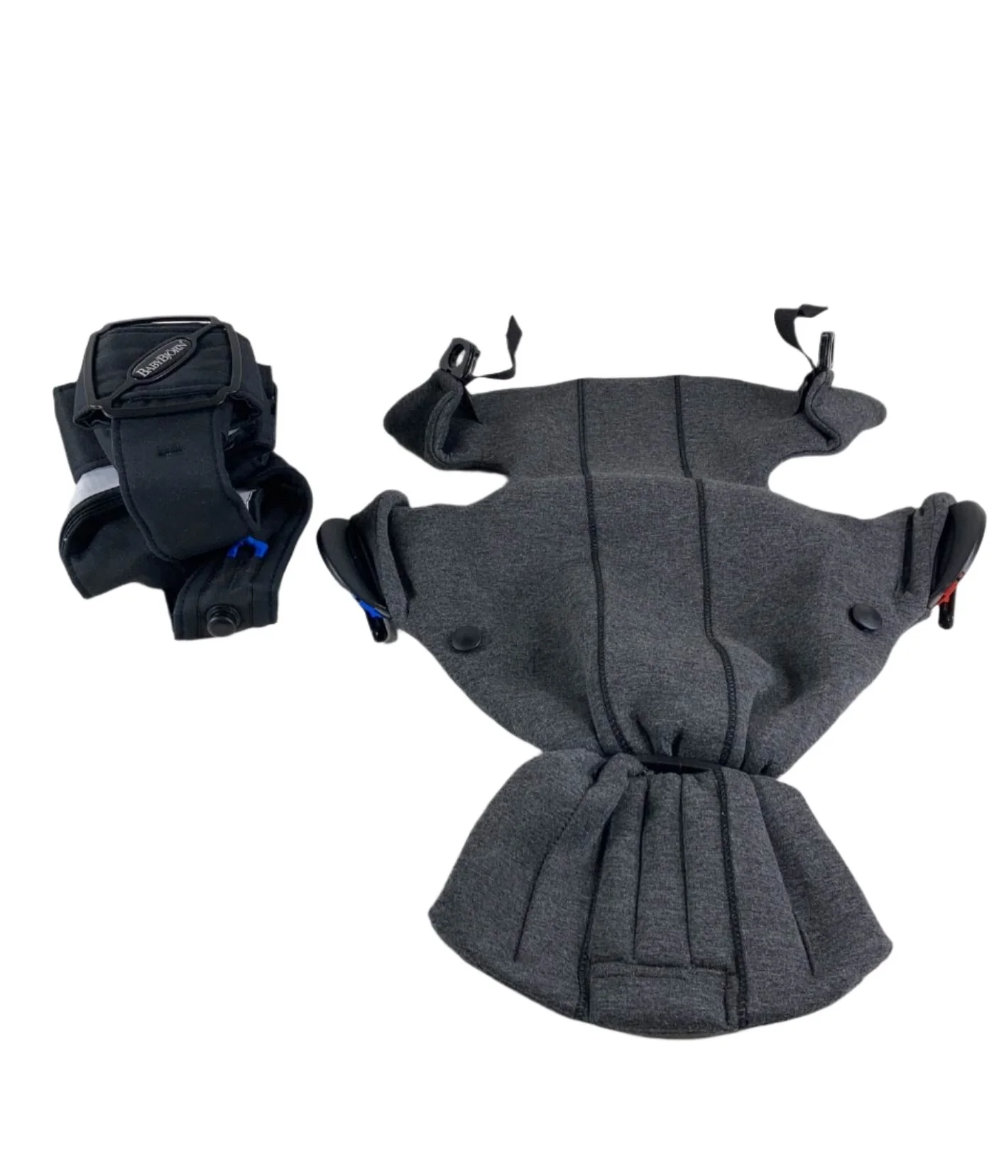 BabyBjorn Baby Carrier Mini, Charcoal Gray 3D Jersey - Image 5