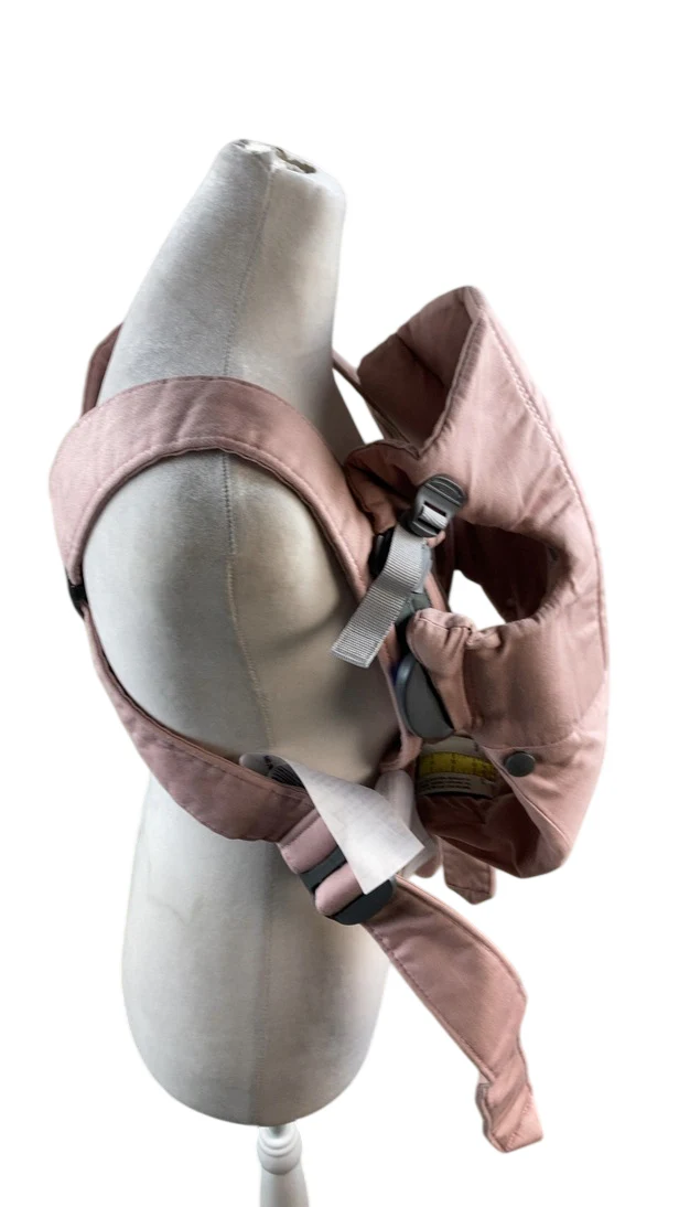 BabyBjorn Baby Carrier Mini, Dusty Pink Woven - Image 2