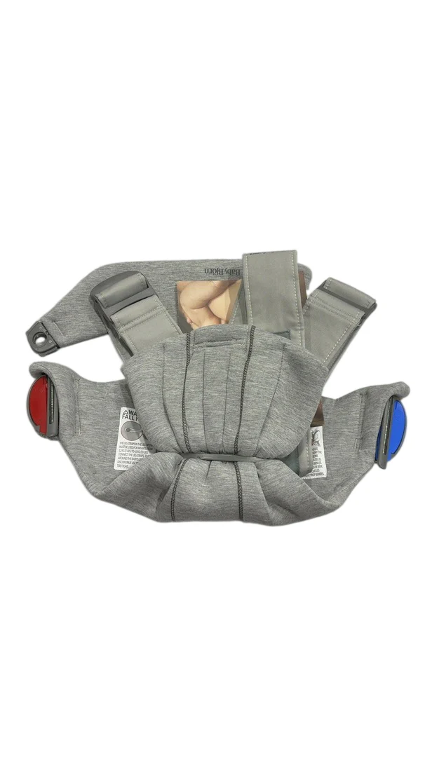 BabyBjorn Baby Carrier Mini, Light Gray 3D Jersey - Image 3