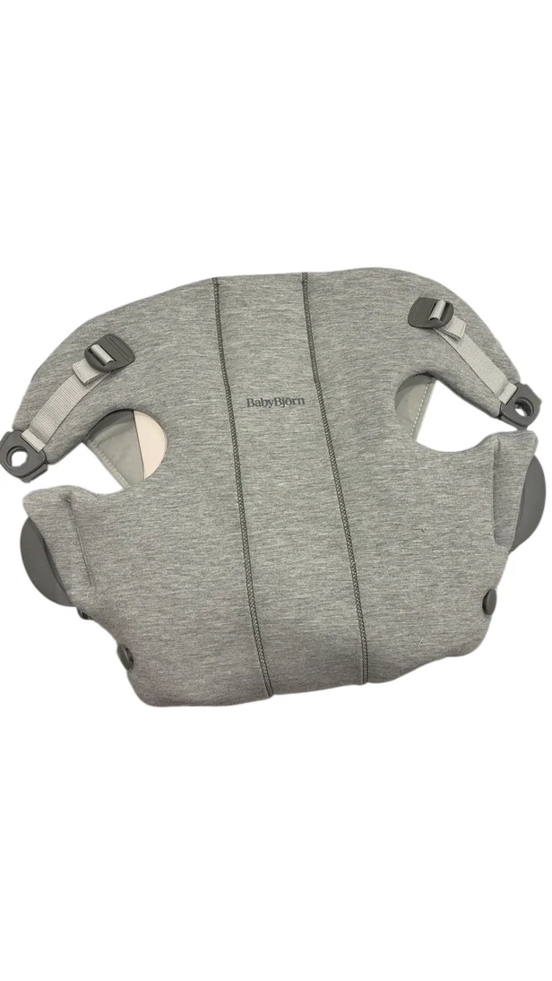 BabyBjorn Baby Carrier Mini, Light Gray 3D Jersey - Image 4