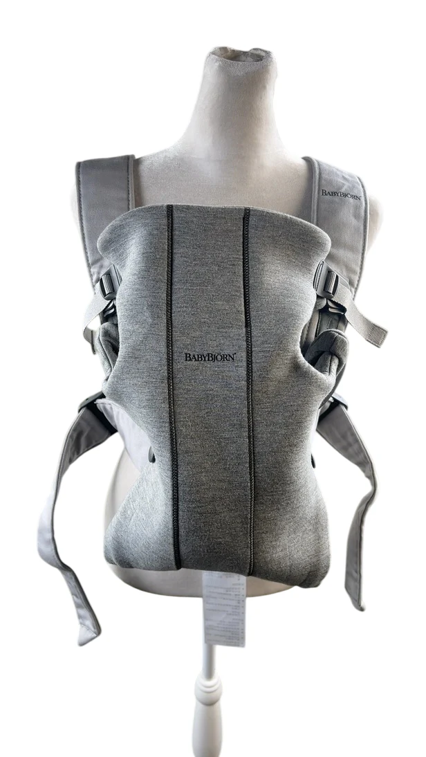 BabyBjorn Baby Carrier Mini, Light Gray 3D Jersey