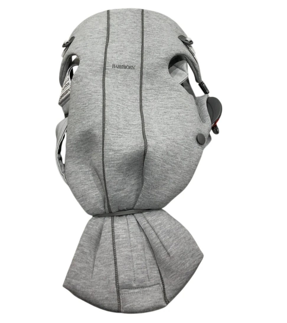 BabyBjorn Baby Carrier Mini, Light Gray 3D Jersey