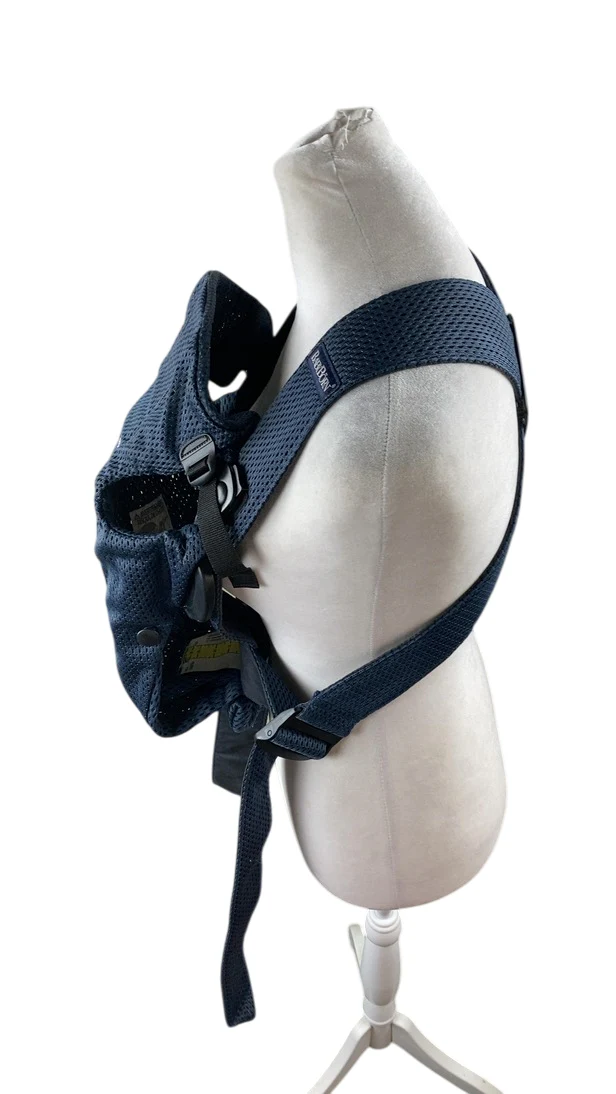 BabyBjorn Baby Carrier Mini, Navy Blue 3D Mesh - Image 4