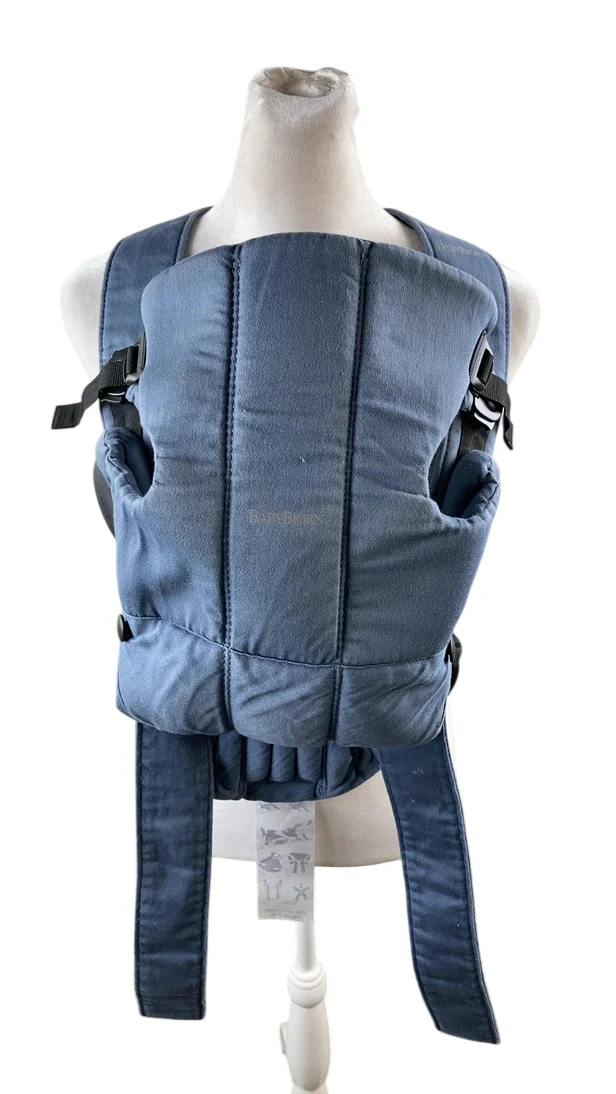 BabyBjorn Baby Carrier Mini, Vintage Indigo Woven