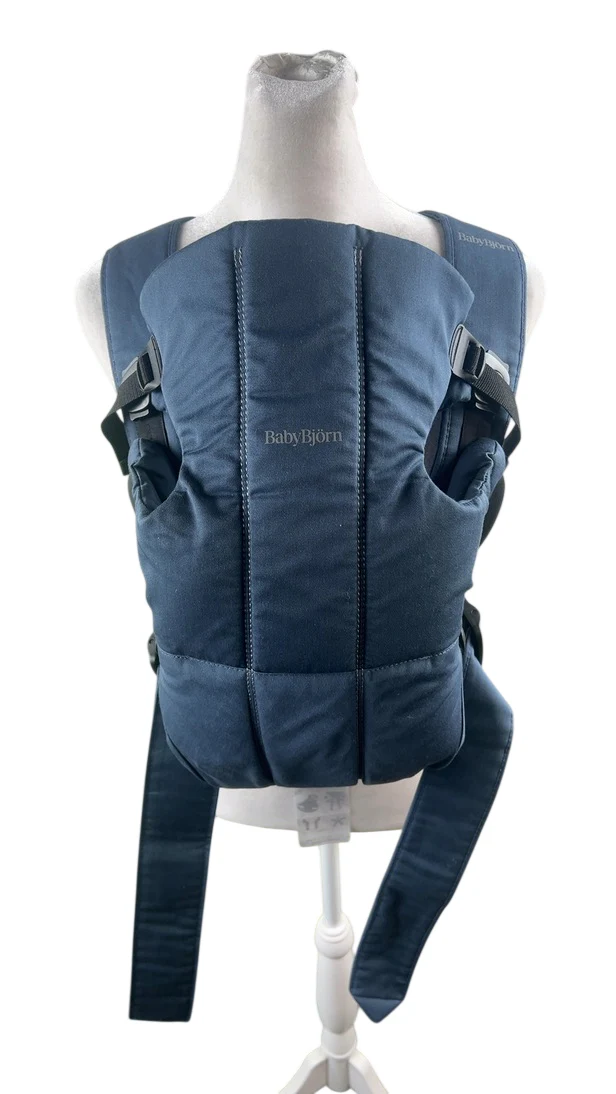 BabyBjorn Baby Carrier Mini, Vintage Indigo Woven