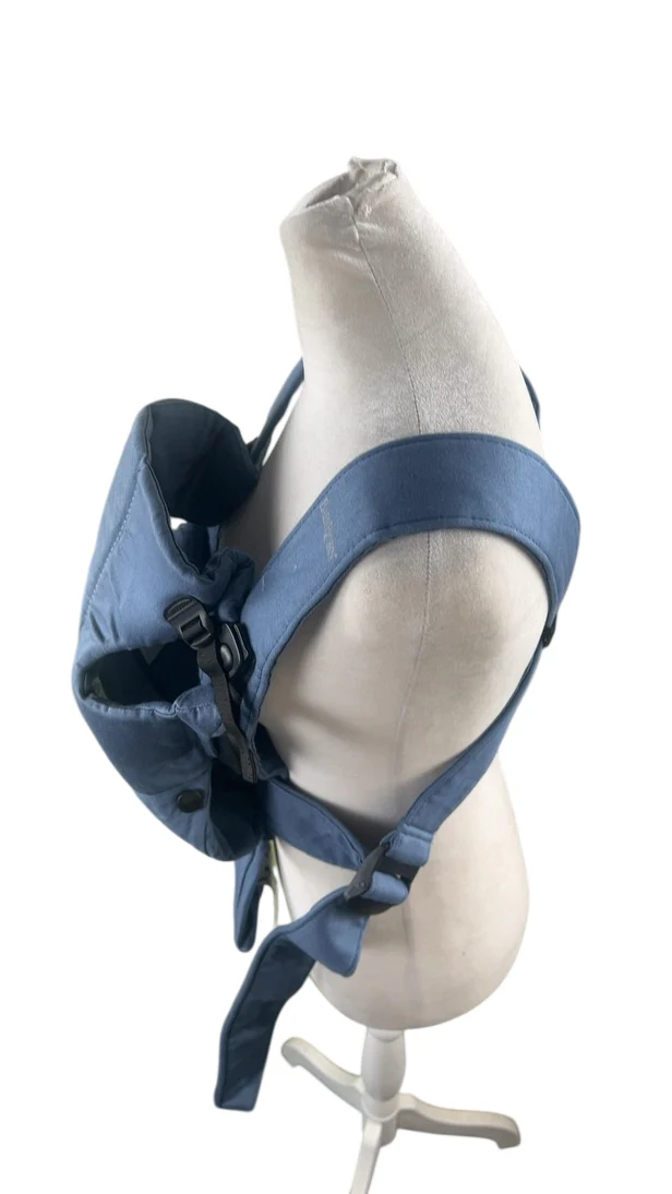 BabyBjorn Baby Carrier Mini, Vintage Indigo Woven - Image 5