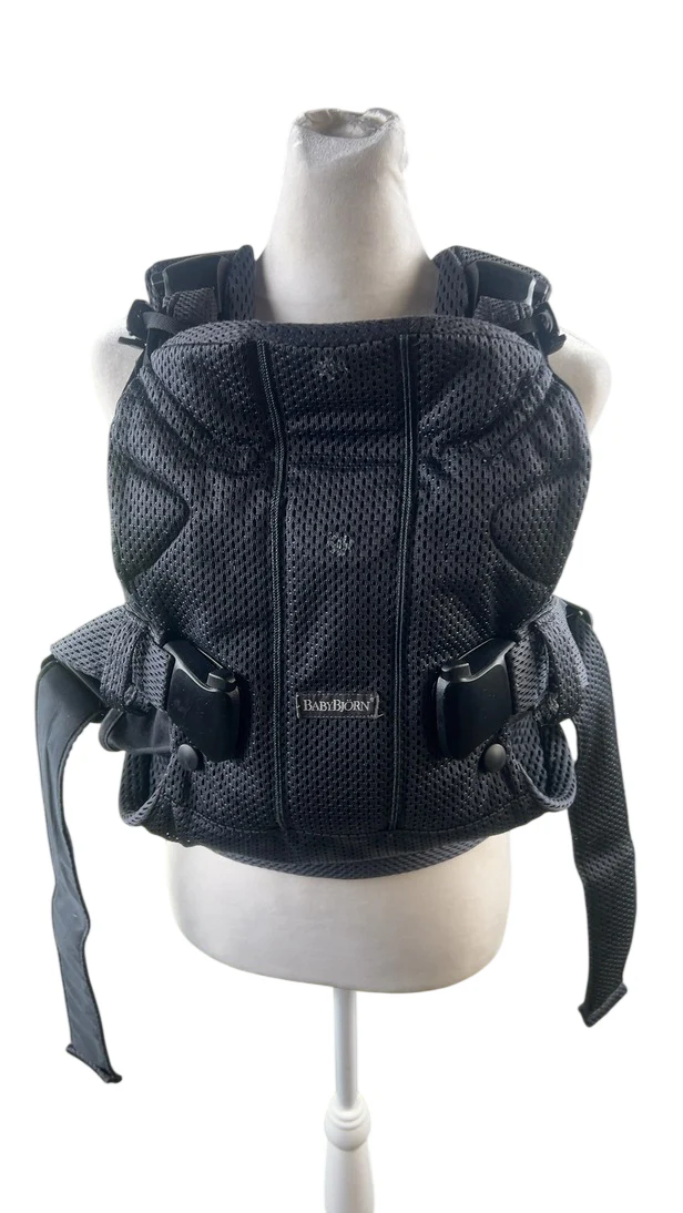 BabyBjorn Baby Carrier One Air 3D Mesh, Anthracite - Image 2
