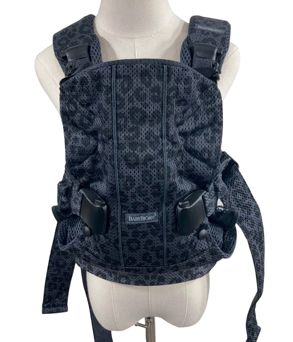 BabyBjorn Baby Carrier One Air 3D Mesh, Anthracite/Leopard