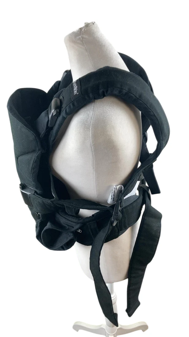 BabyBjorn Baby Carrier One, Black Cotton Mix - Image 4