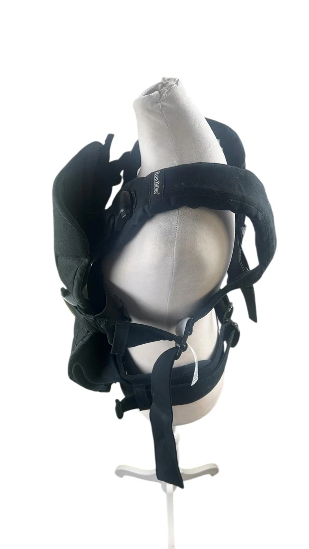 BabyBjorn Baby Carrier One, Black Cotton Mix - Image 4