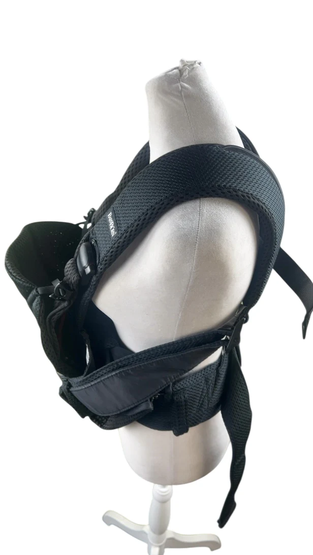 BabyBjorn Baby Carrier One, Black Mesh - Image 5
