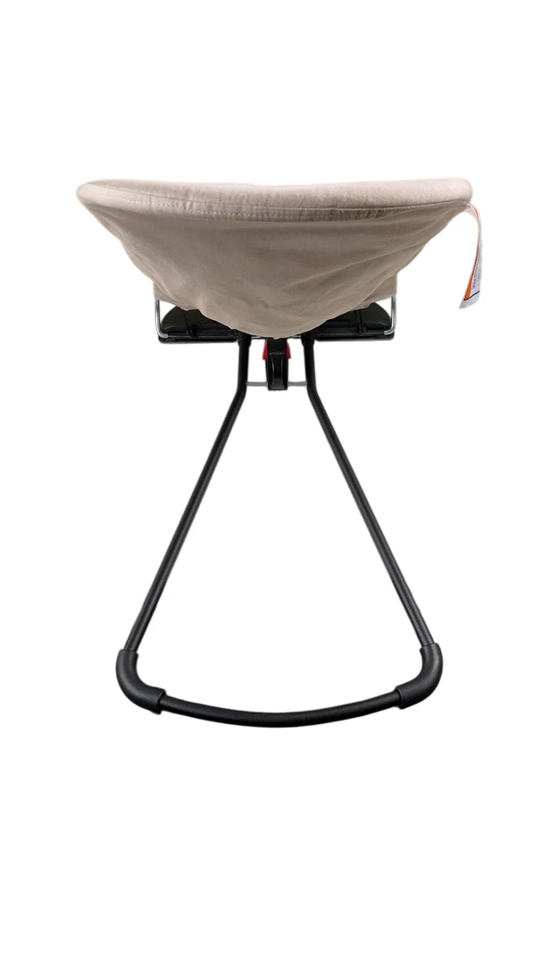 BabyBjorn Bouncer Balance Soft, Beige/Gray, Black Frame - Image 3