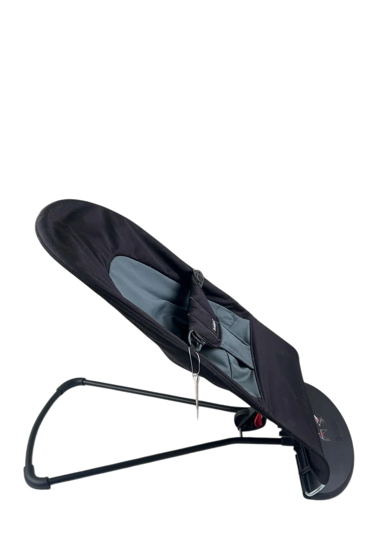BabyBjorn Bouncer Balance Soft, Black Frame, Black/Dark Gray - Image 2