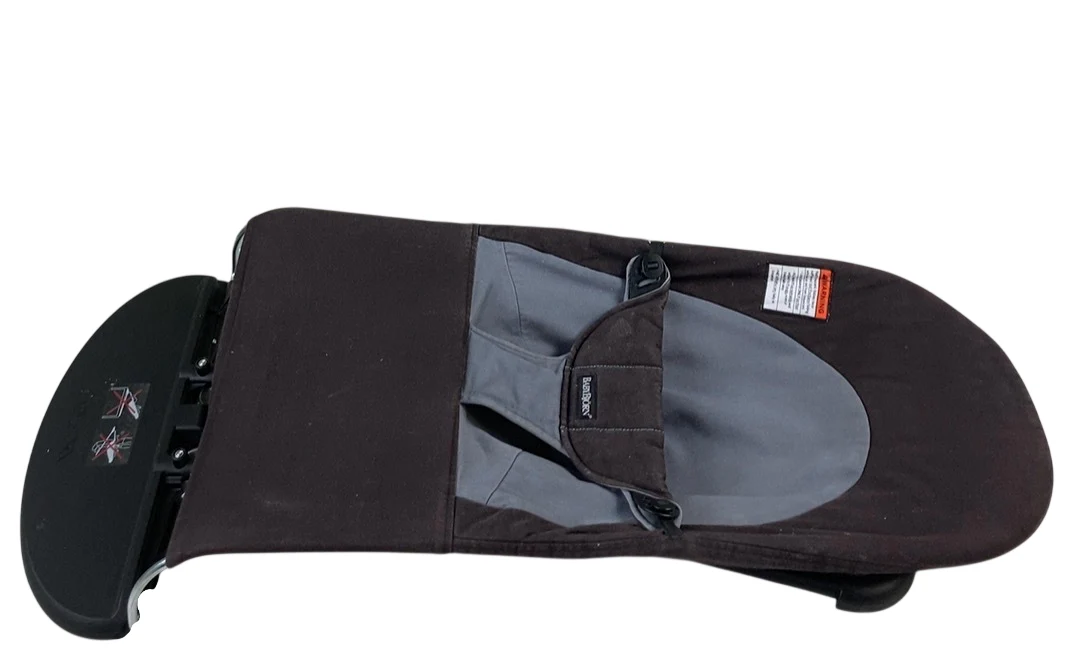 BabyBjorn Bouncer Balance Soft, Black Frame, Black/Dark Gray - Image 6