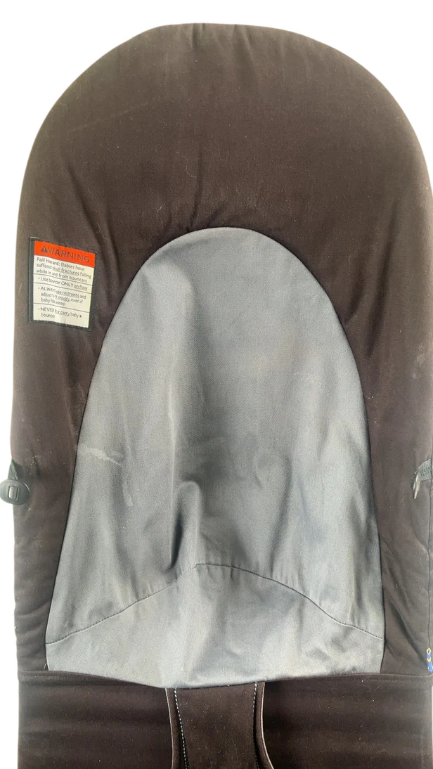 BabyBjorn Bouncer Balance Soft, Black Frame, Black/Dark Gray - Image 5