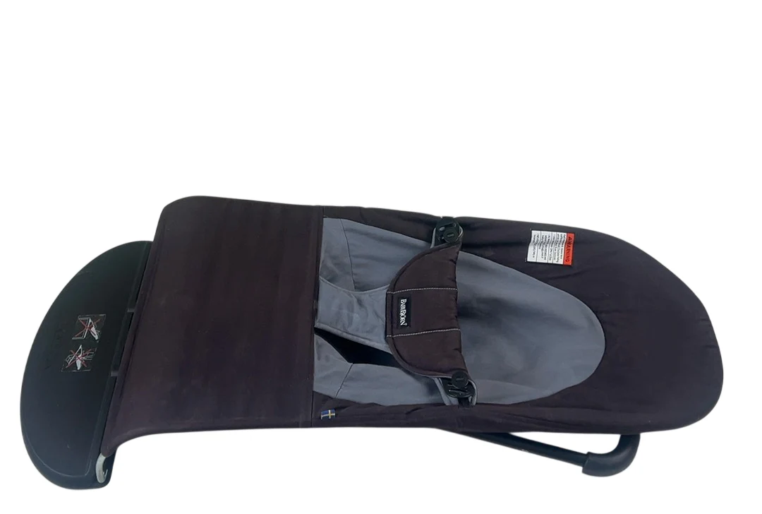 BabyBjorn Bouncer Balance Soft, Black Frame, Black/Dark Gray - Image 6