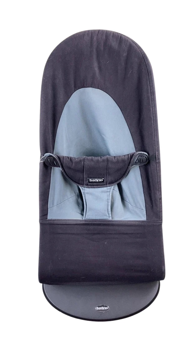 BabyBjorn Bouncer Balance Soft, Black Frame, Black/Dark Gray - Image 4