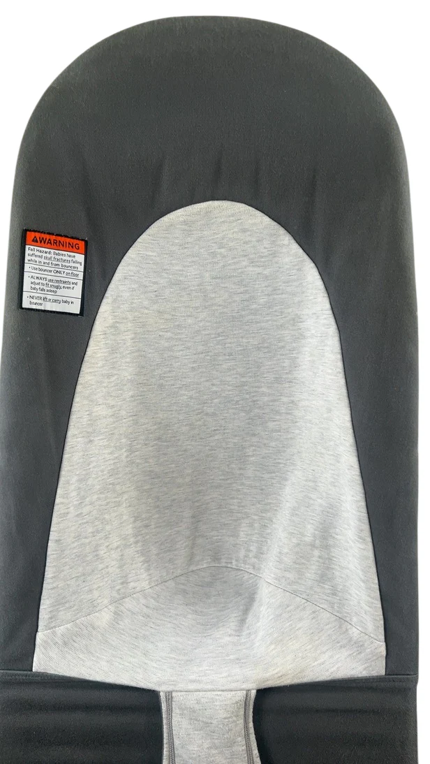 BabyBjorn Bouncer Balance Soft, Black Frame, Dark Gray/Gray - Image 6