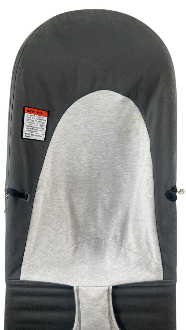 BabyBjorn Bouncer Balance Soft, Black Frame, Dark Gray/Gray - Image 5