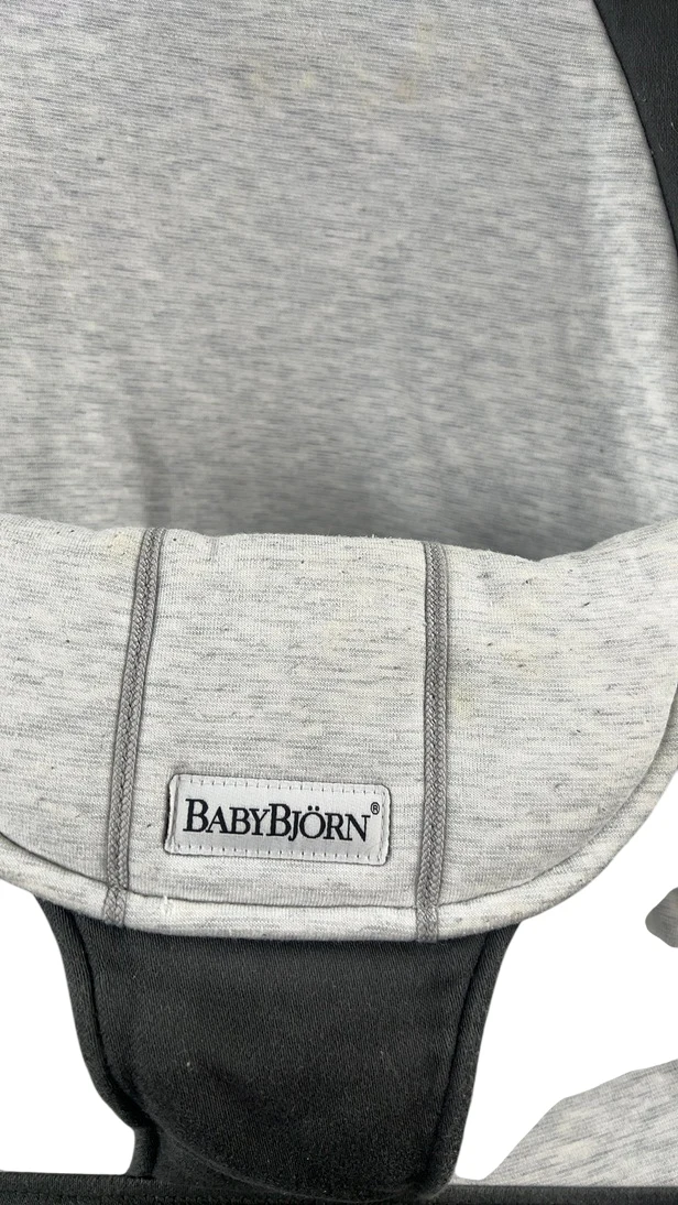 BabyBjorn Bouncer Balance Soft, Black Frame, Dark Gray/Gray - Image 5