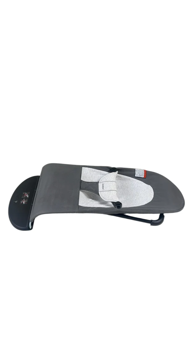 BabyBjorn Bouncer Balance Soft, Black Frame, Dark Gray/Gray - Image 8