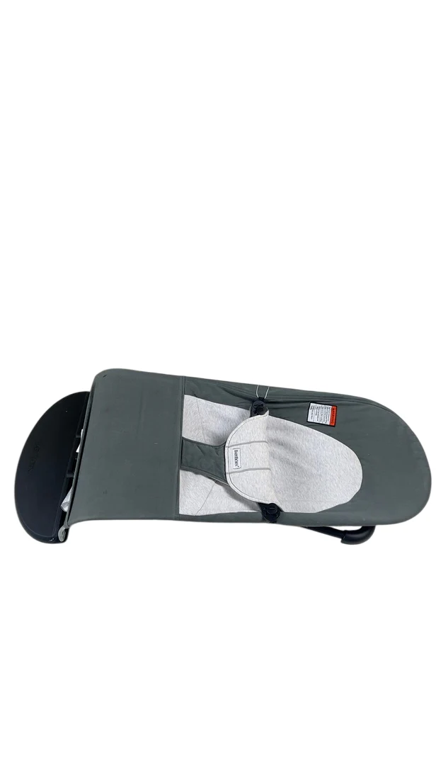 BabyBjorn Bouncer Balance Soft, Black Frame, Dark Gray/Gray - Image 8