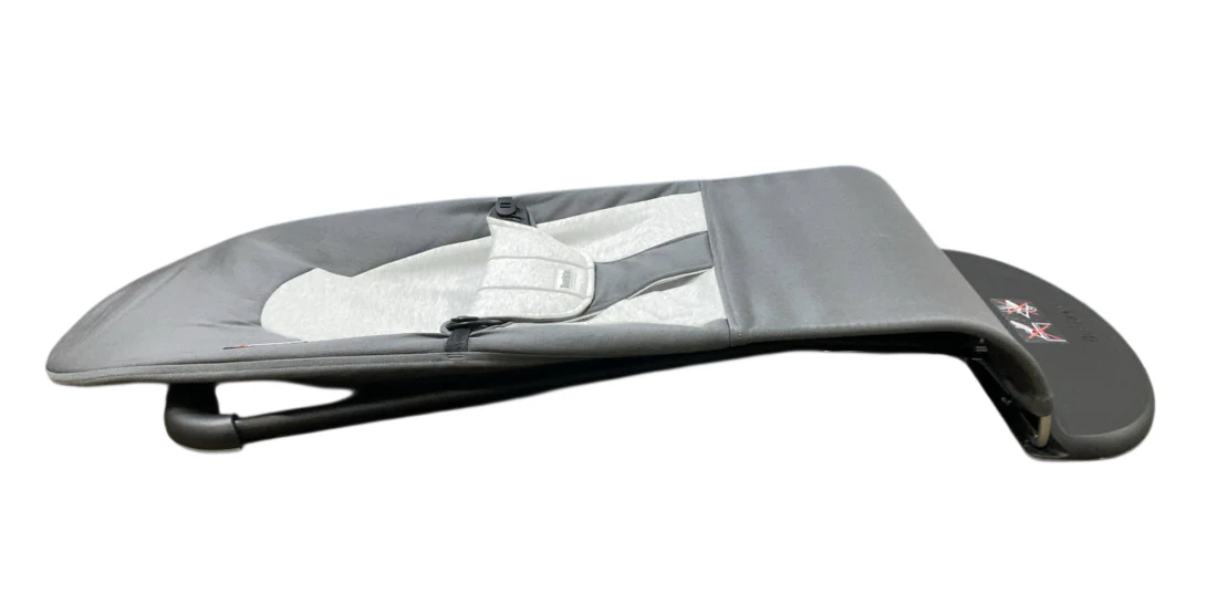 BabyBjorn Bouncer Balance Soft, Black Frame, Dark Gray/Gray - Image 3