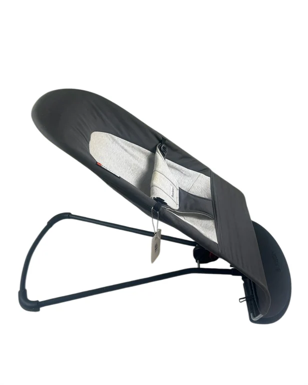 BabyBjorn Bouncer Balance Soft, Black Frame, Dark Gray/Gray - Image 2