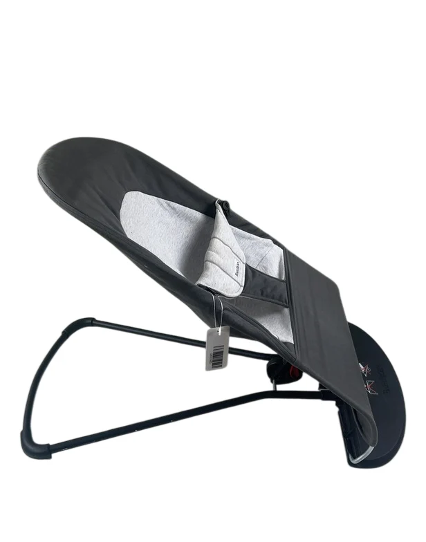 BabyBjorn Bouncer Balance Soft, Black Frame, Dark Gray/Gray - Image 3