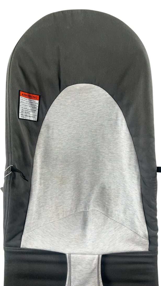 BabyBjorn Bouncer Balance Soft, Black Frame, Dark Gray/Gray - Image 5