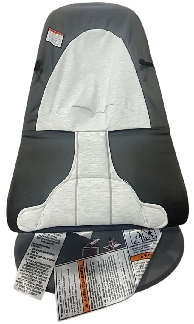 BabyBjorn Bouncer Balance Soft, Dark Gray Frame, Dark Gray/Gray - Image 3